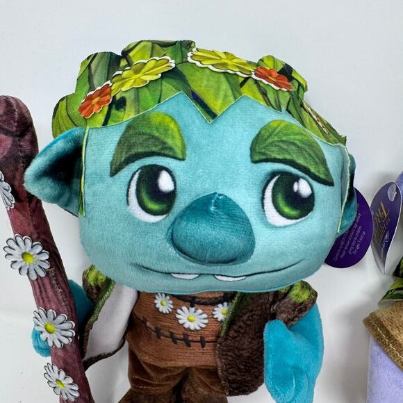 Phipps Conservatory Fen Ivy The Trolls and The Treasure Book 10" Dolls Set of 3 - Picture 5 of 12